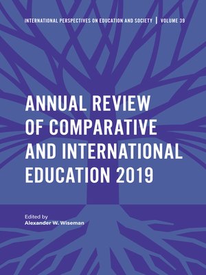 cover image of Annual Review of Comparative and International Education 2019